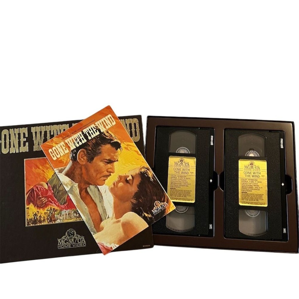 Gone With The Wind VHS Box Set Drama MGM/UA Home Video gift edition Rhett Butler